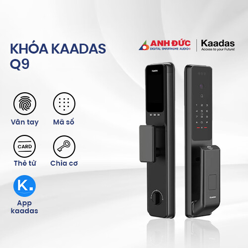 Khóa Kaadas Q9 (Chính Hãng)