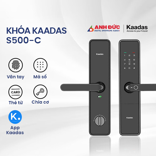 Khóa Kaadas S500-C | Black