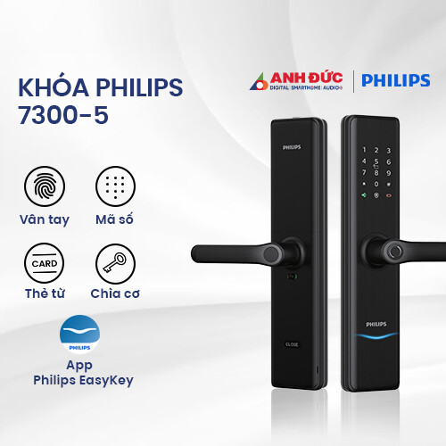 Khóa Philips 7300-5 | Black