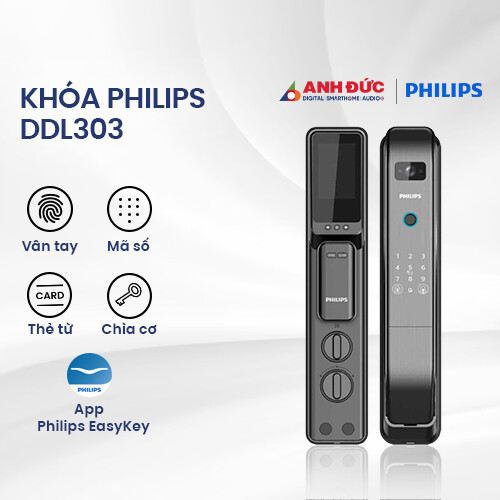 Khóa Philips DDL303 | Black