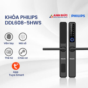 Khóa Philips DDL608-5HWS