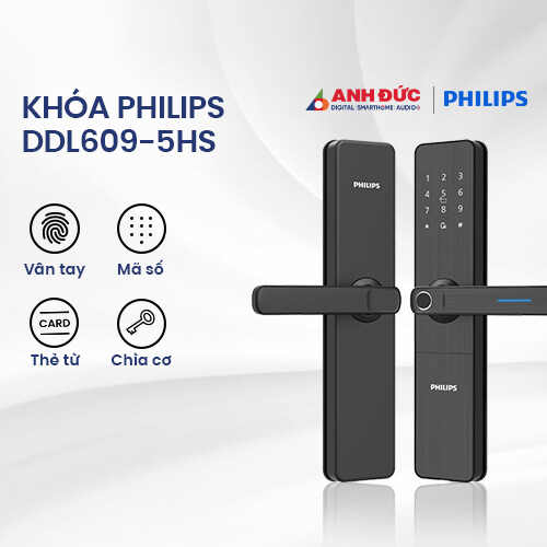 Khóa Philips DDL609-5HS