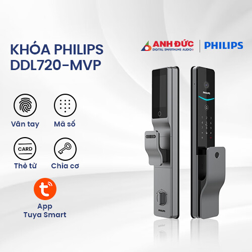 Khóa Philips DDL720-MVP (Chính hãng)
