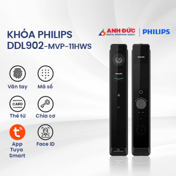 Khóa Philips DDL902-MVP-11HWS | Black
