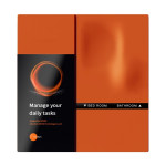 Công tắc cơ Orvibo Mixswitch Defy điều khiển 3 thiết bị + Màn hình DV10 | Orange