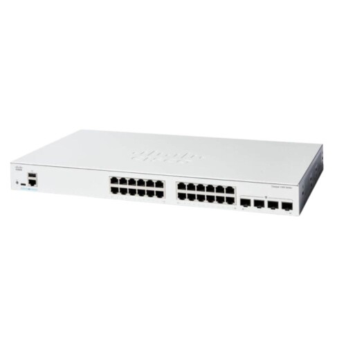Switch Cisco 24 Cổng Gigabit Layer 2 Managed C1200-24T-4G
