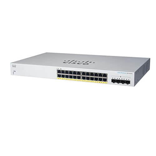 Switch Cisco 24 cổng POE + 4 Cổng SFP CBS220-24FP-4G