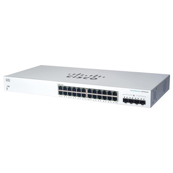 Switch Cisco 24 cổng + 4 Cổng SFP CBS220-24T-4G