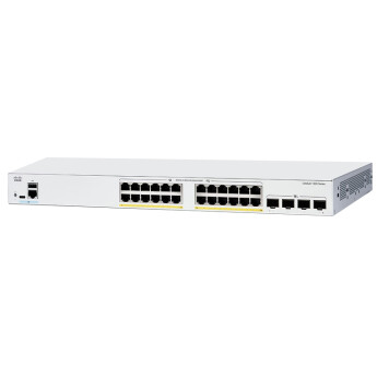 Switch Cisco 24 Cổng PoE Gigabit Layer 2 Managed C1200-24P-4G