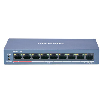 Switch mạng 8 cổng PoE Hikvision DS-3E0109P-E/M(B)