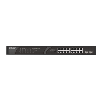 Switch Ruijie Reyee 16 cổng 10/100/1000 BASE-T PoE/PoE+ RG-ES118GS-P