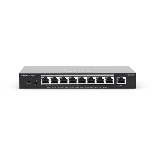 Switch Ruijie Reyee 9 Cổng 10/100/1000BASE-T RG-ES209GC-P