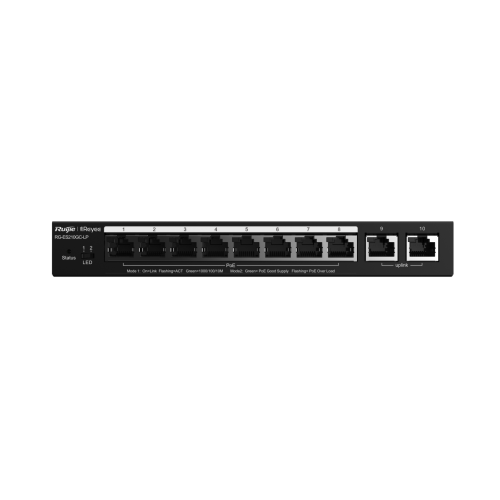 Switch Ruijie Reyee 10 Cổng 10/100/1000BASE-T RG-ES210GC-LP